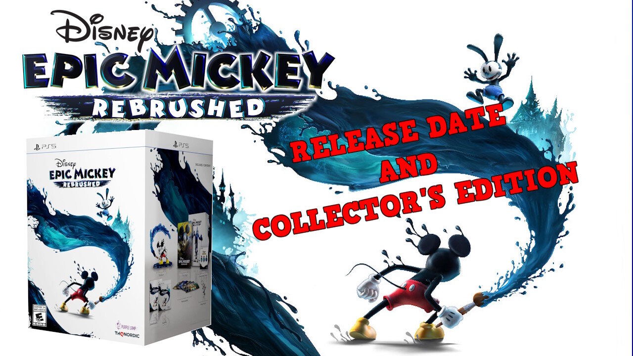 Epic Mickey: Rebrushed - Release Date, Collector's Edition, and Pricing Revealed!