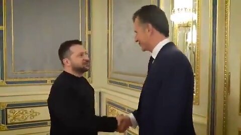 Zelensky meets with the heads of BlackRock.