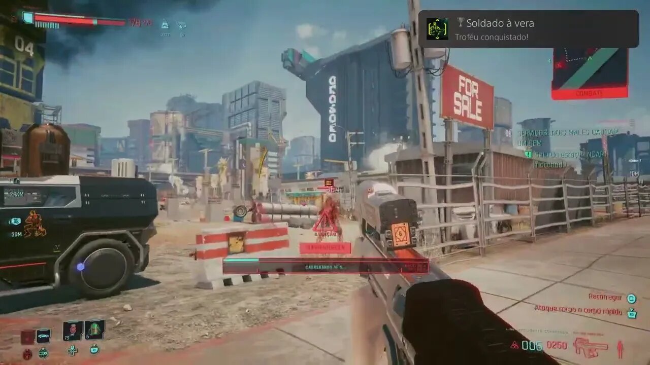 Soldado à vera - Cyberpunk 2077 PS5