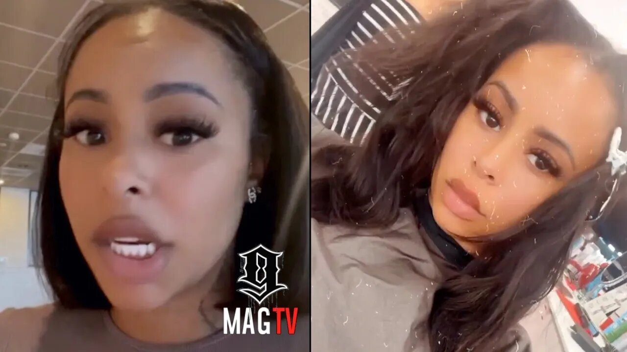 Alexis Skyy Heated At Stylist After Getting Her Hair Done! 😡