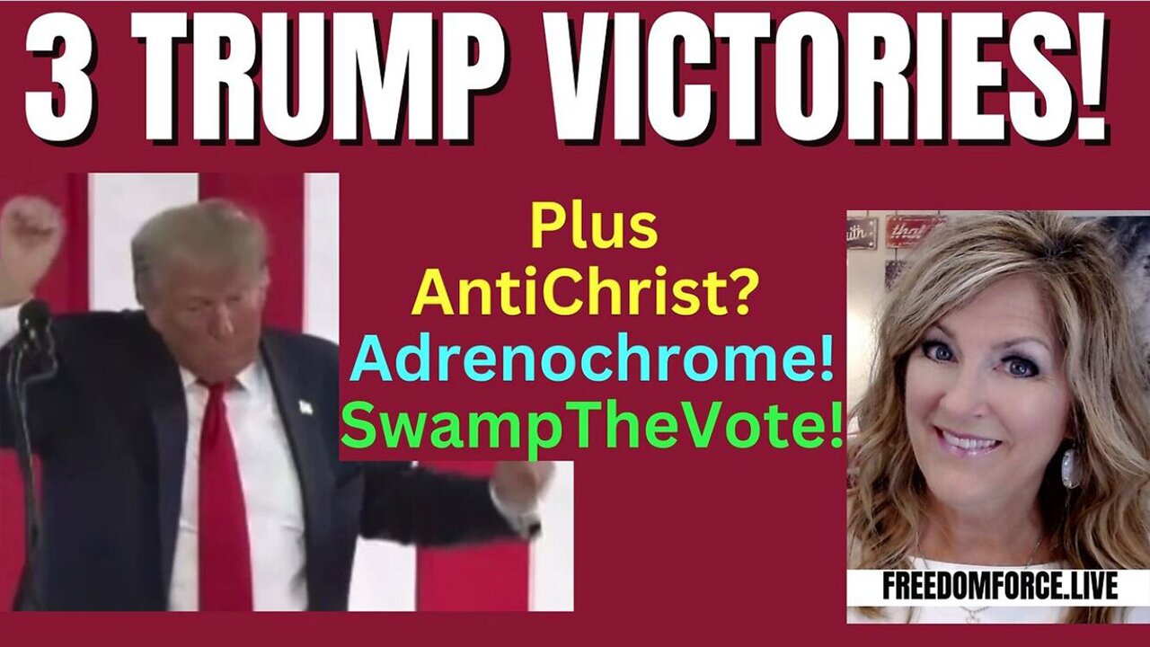 Melissa Redpill Update Today June 26: "Trump's 3 Victories, Plus Adrenochrome & AntiChrist"