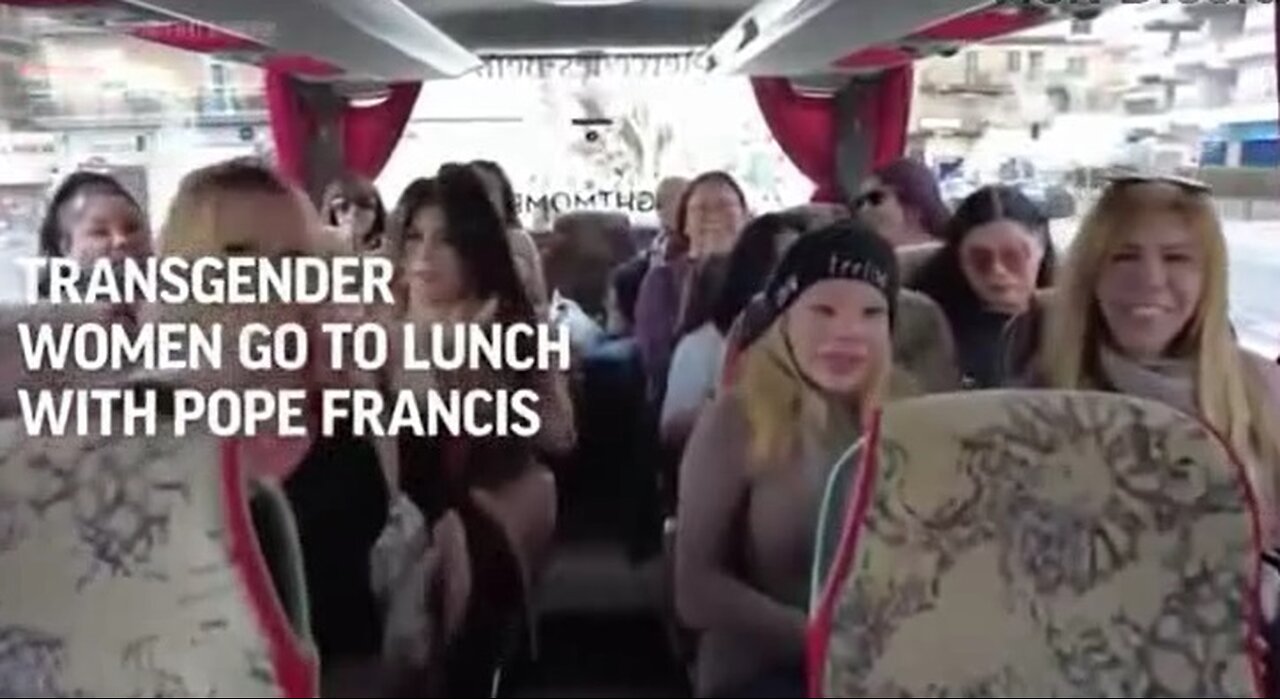 Pope Francis Invites Transgender "Women" to Have Lunch