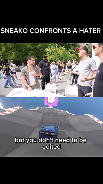 SNEAKO FACES HIS HATER!