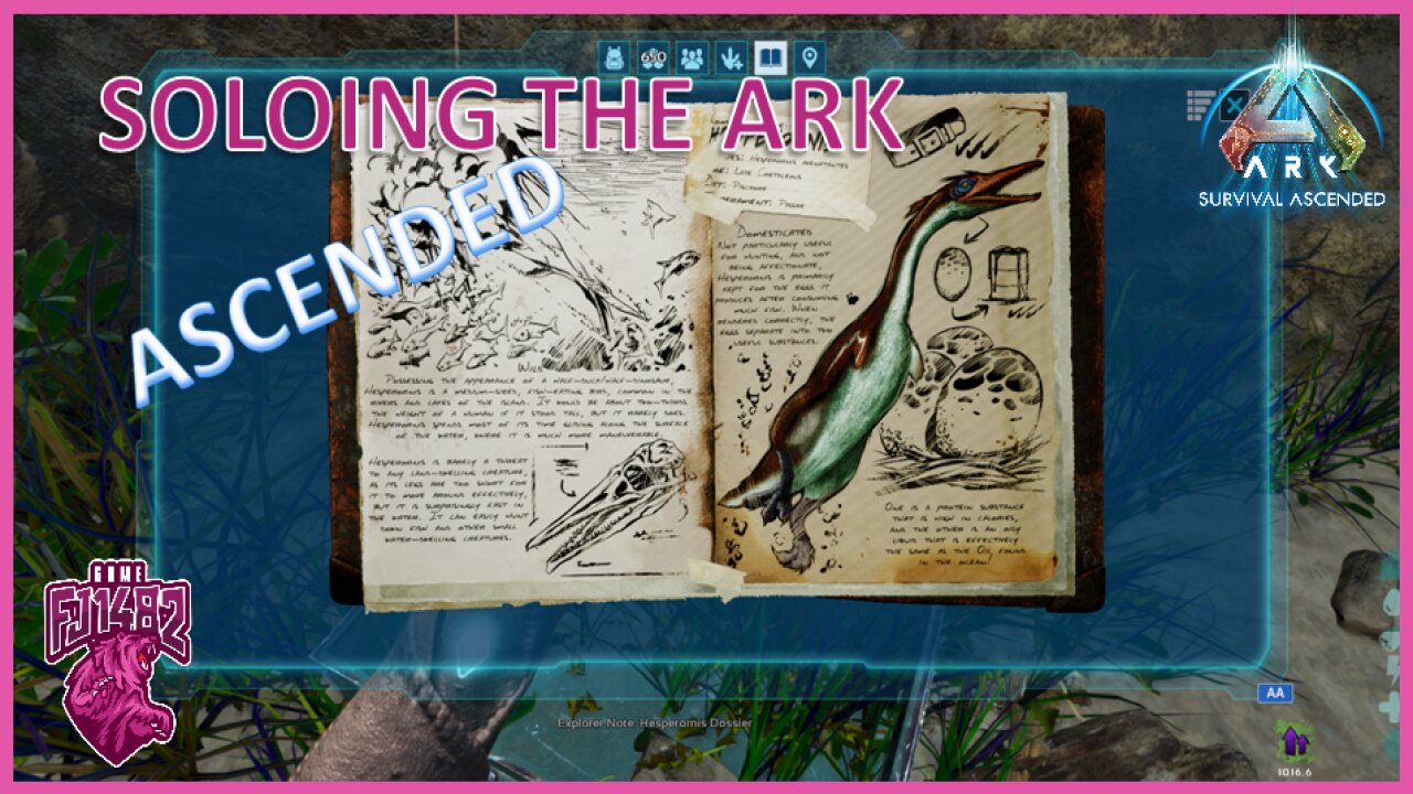 Finding Dino Dossiers Part 2 Soloing ARK Ascended Ep. 31