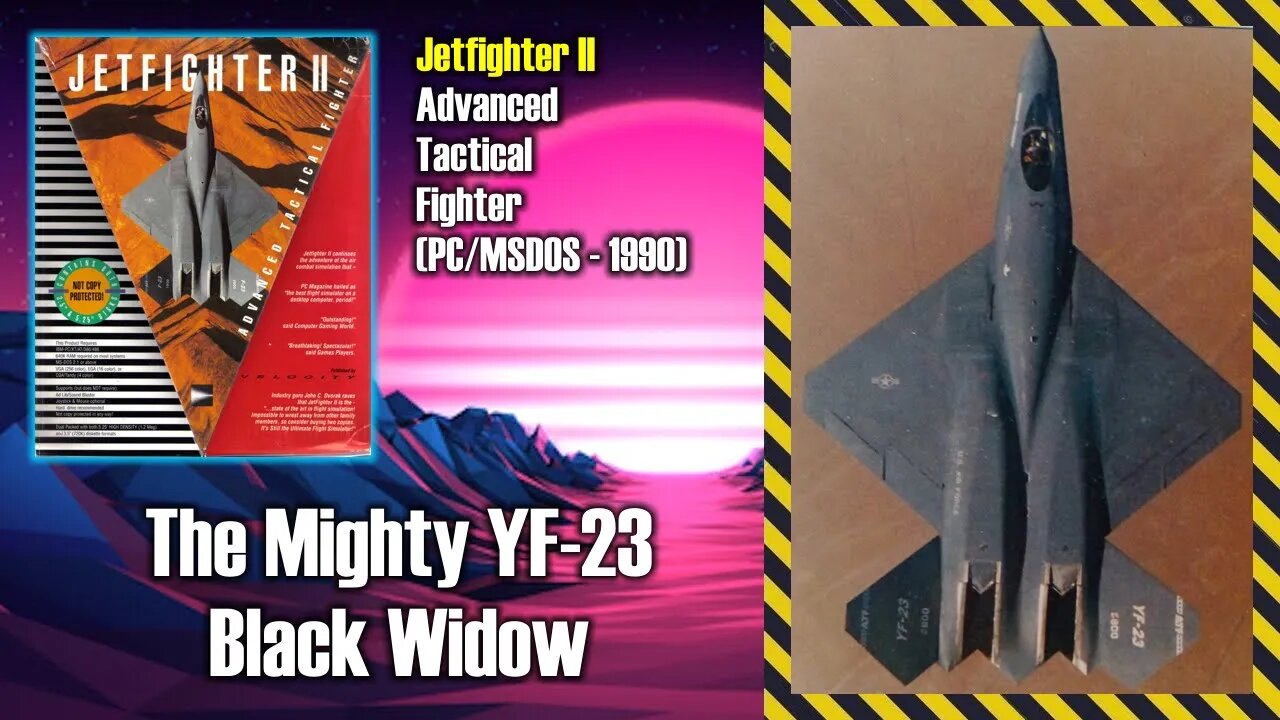 The Mighty YF-23 Black Widow