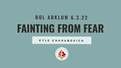 Fainting From Fear - Kyle Chahanovich March 6th, 2022