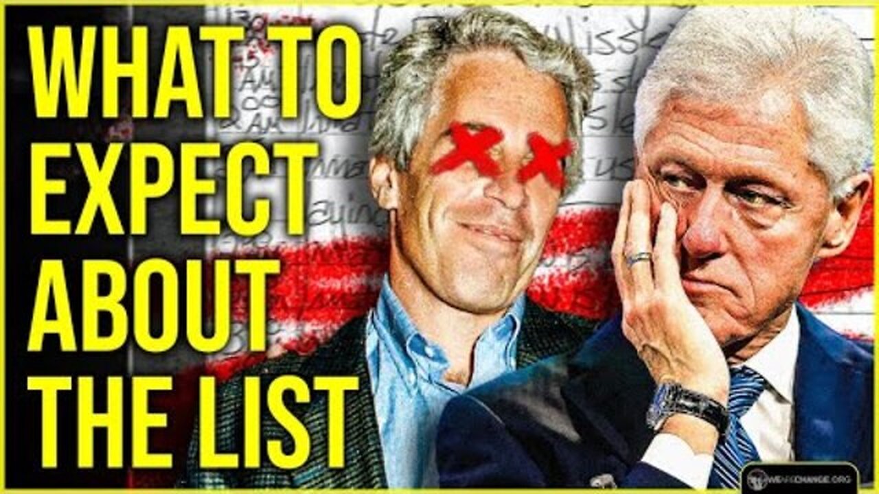 WE'RE GETTING A LIST... BUT THE BILL CLINTON NAME DROP IS A LARGER PSYOP?!