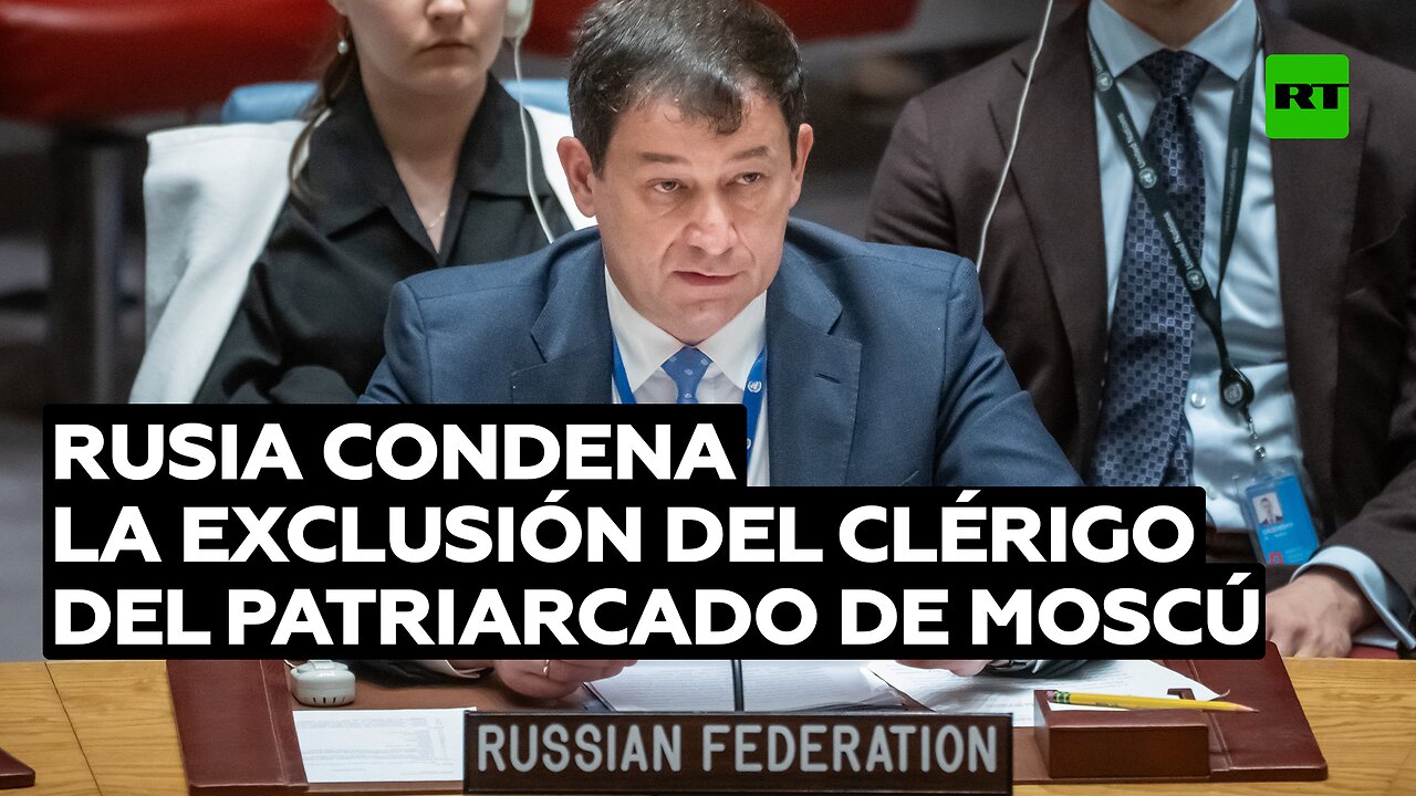 Rusia denuncia la exclusión del clérigo del patriarcado de Moscú