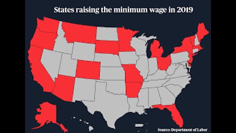 States raise minimum wage to fight inflation, raising it even more