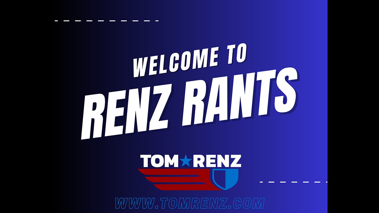 Tom Renz - American Culture Being Destroyed with Trans Crap