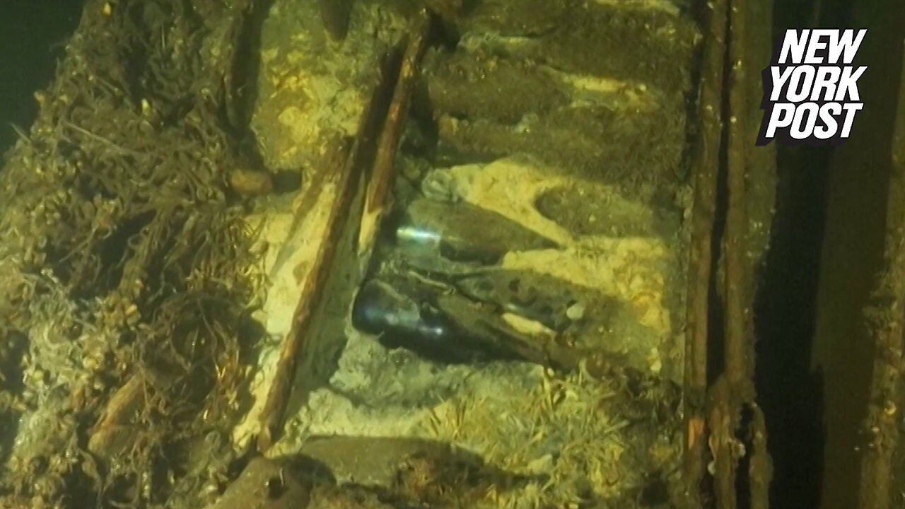 Cheers! — 18th century bottles of champagne discovered in shipwreck