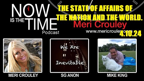 HISTORIC INTEL WITH SG ANON AND MIKE KING ABOUT THE STATE OF AFFAIRS OF THE NATION AND THE WORLD.