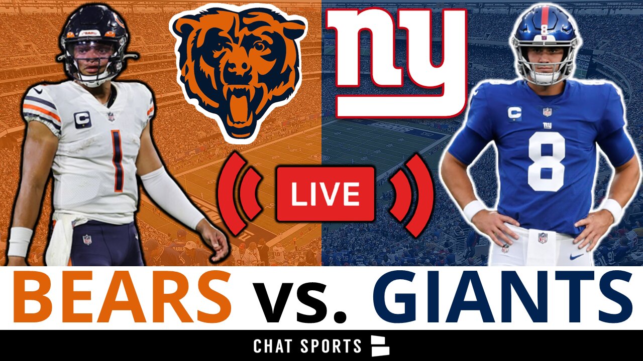 LIVE: Chicago Bears vs. New York Giants Watch Party