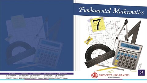 Maths A 7th Unit 1 Lecture 4