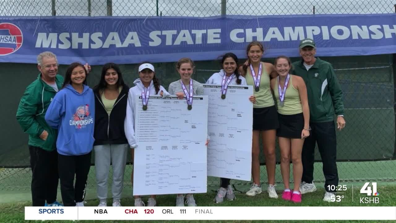 Athlete of the Week: Barstow girls tennis wins triple crown at Missouri state championships