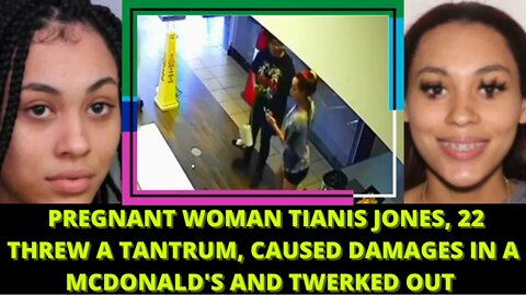 |NEWS| BuckWild Pregnant Woman Act's A Fool In McDonald's And Twerks Out