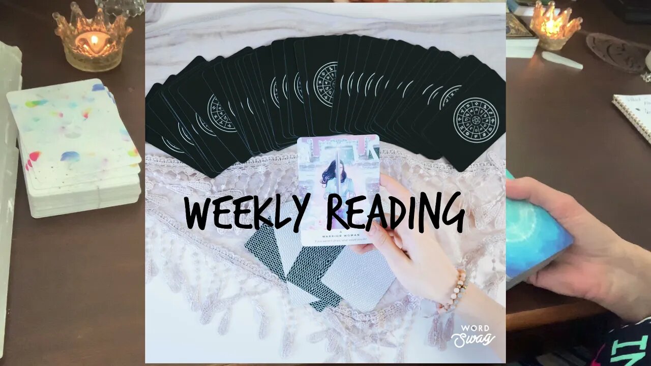 ~WEEKLY READING~END OF OCTOBER~YOU'RE HAVING A HARD TIME (((HUGS)))