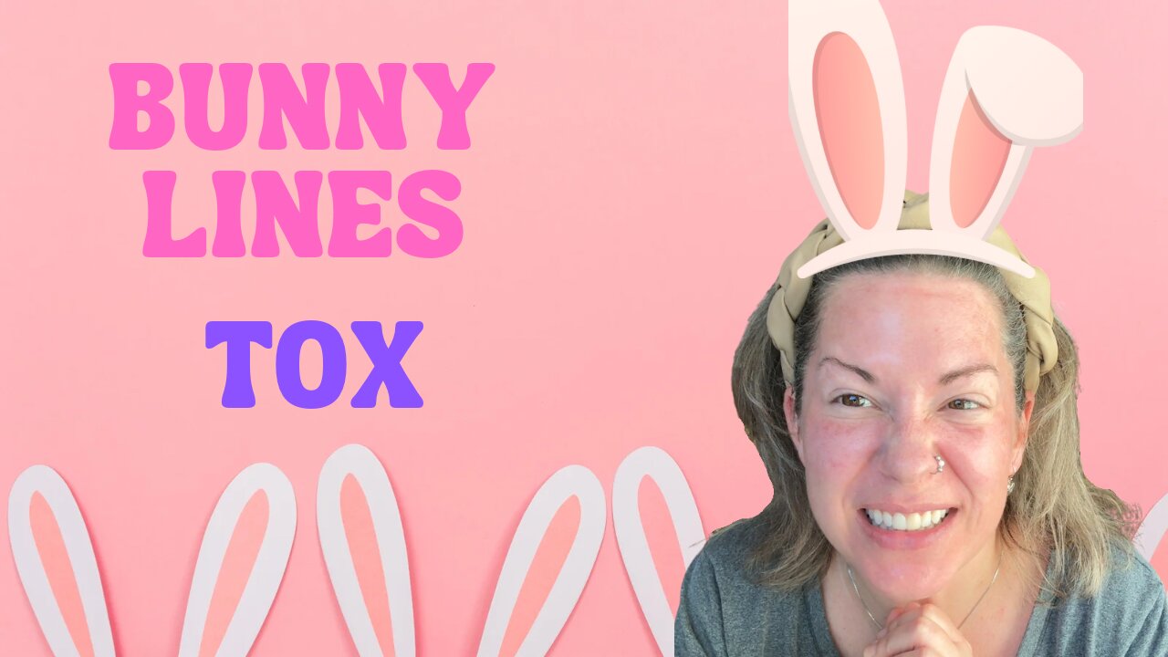 Bunny lines botox
