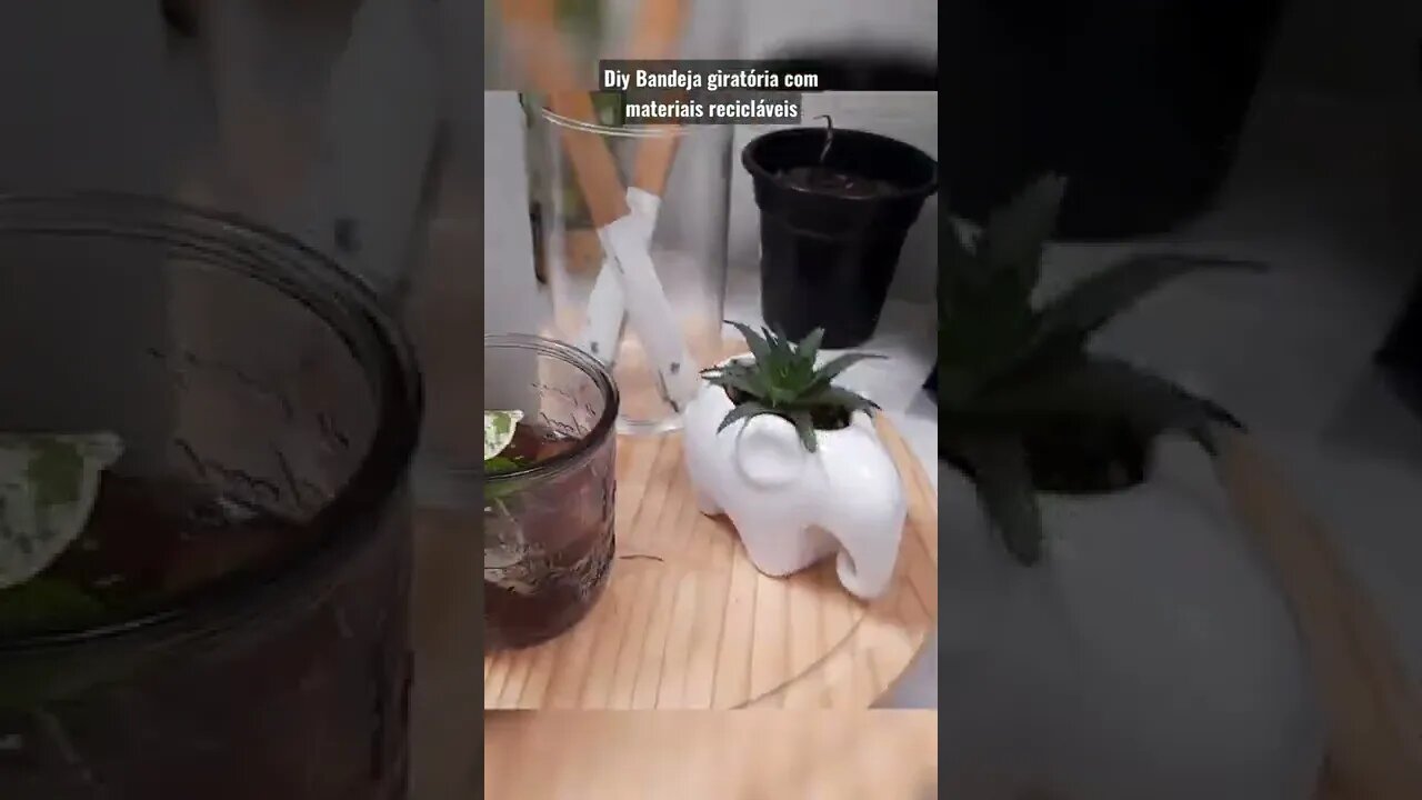 Diy Bandeja giratória #shorts