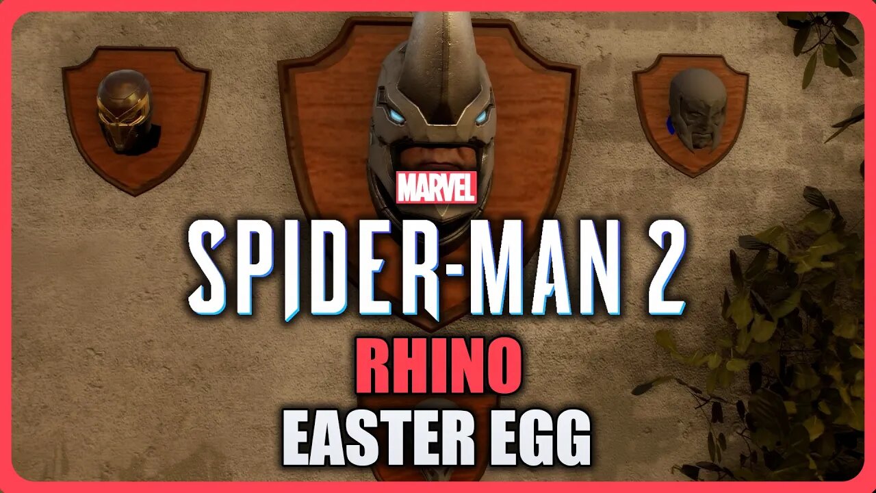 Marvel's Spider-Man 2 PS5 - Rhino Cut Content Easter Egg (Kraven Secret Trophy Room)