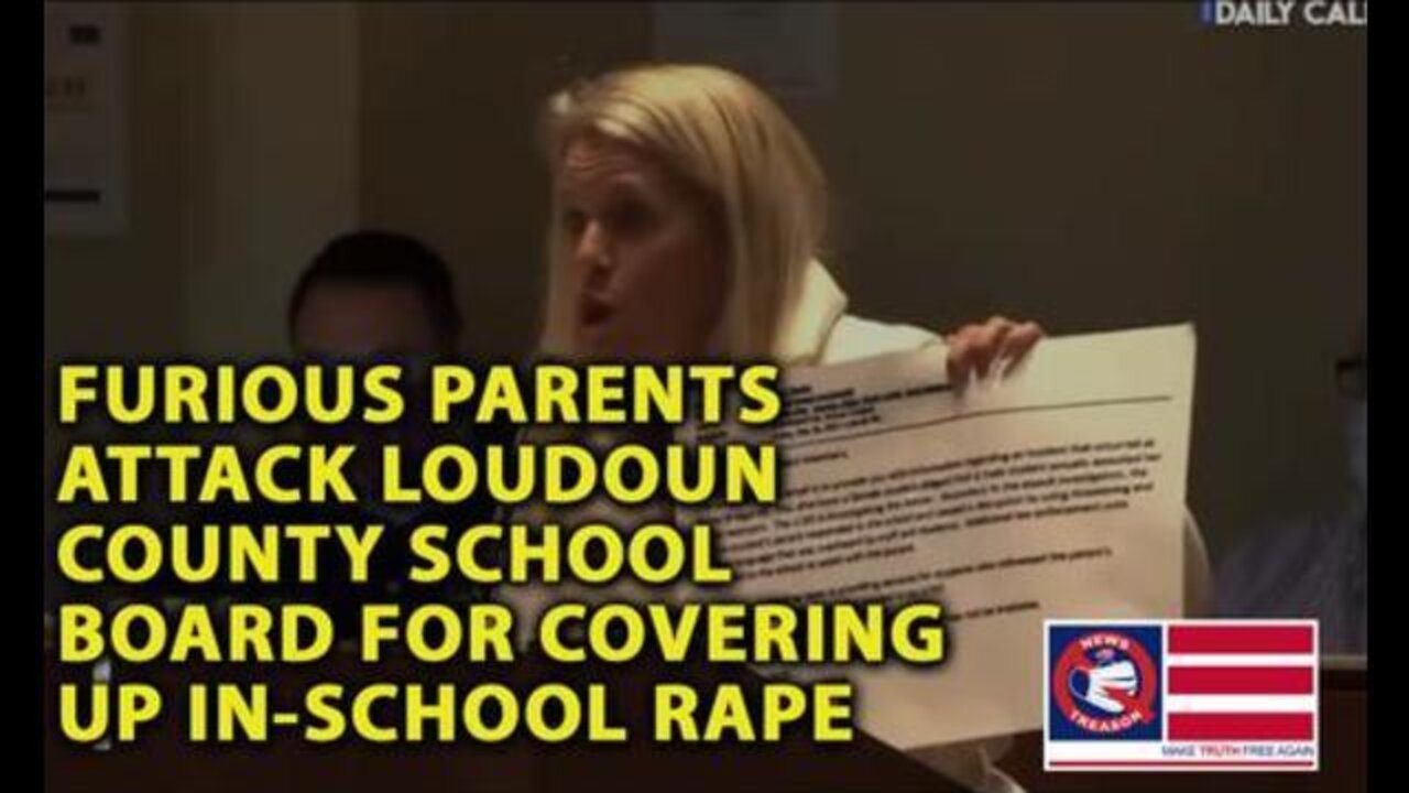 Furious Parents Attack Loudoun County School Board For Covering Up School Rape