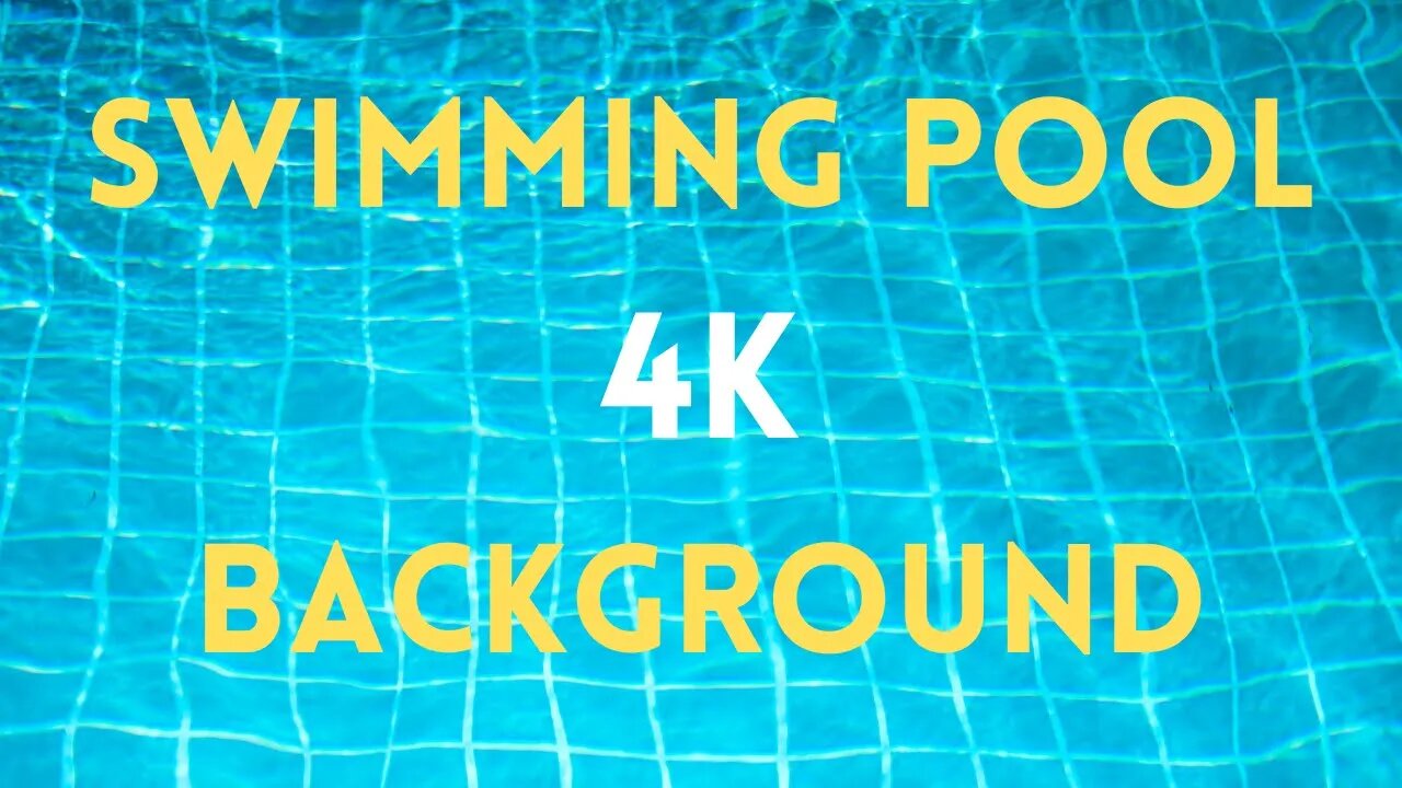 SWIMMING POOL 4K BACKGROUND