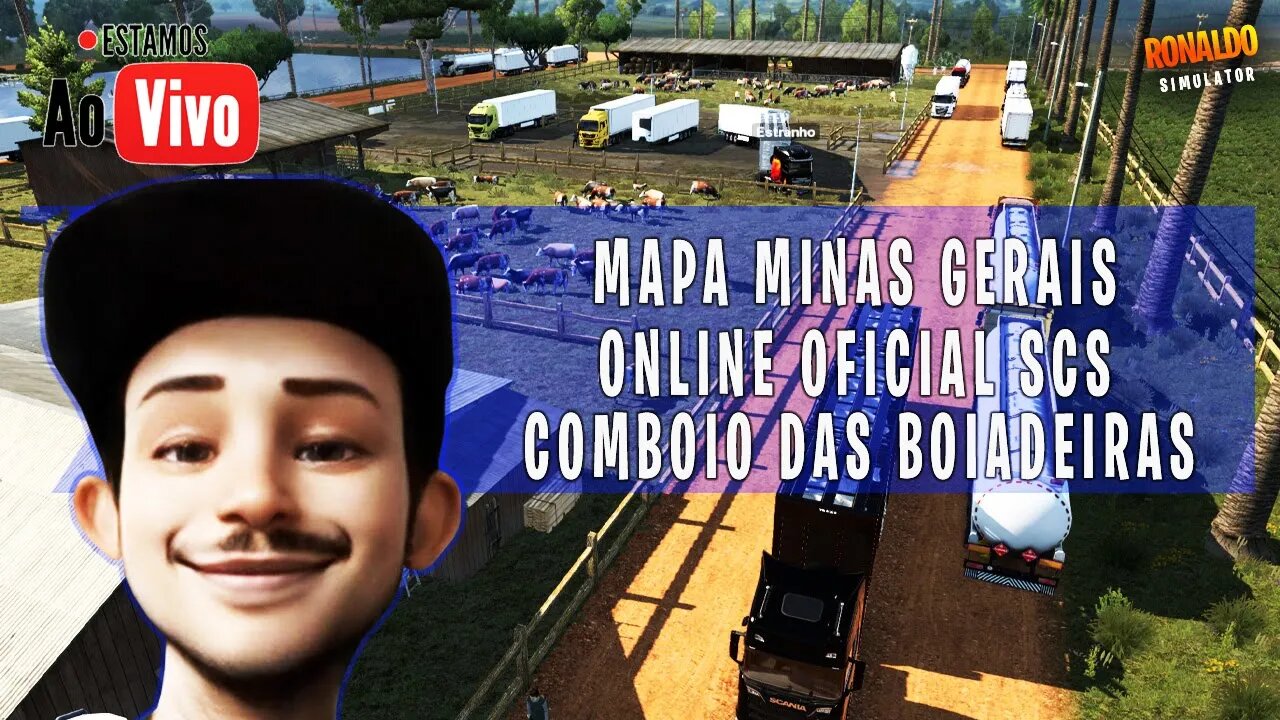 COMBOIO DAS BOADEIRA NO MAPA MINAS GERAIS 1.42 BETA - EURO TRUCK SIMULATOR 2