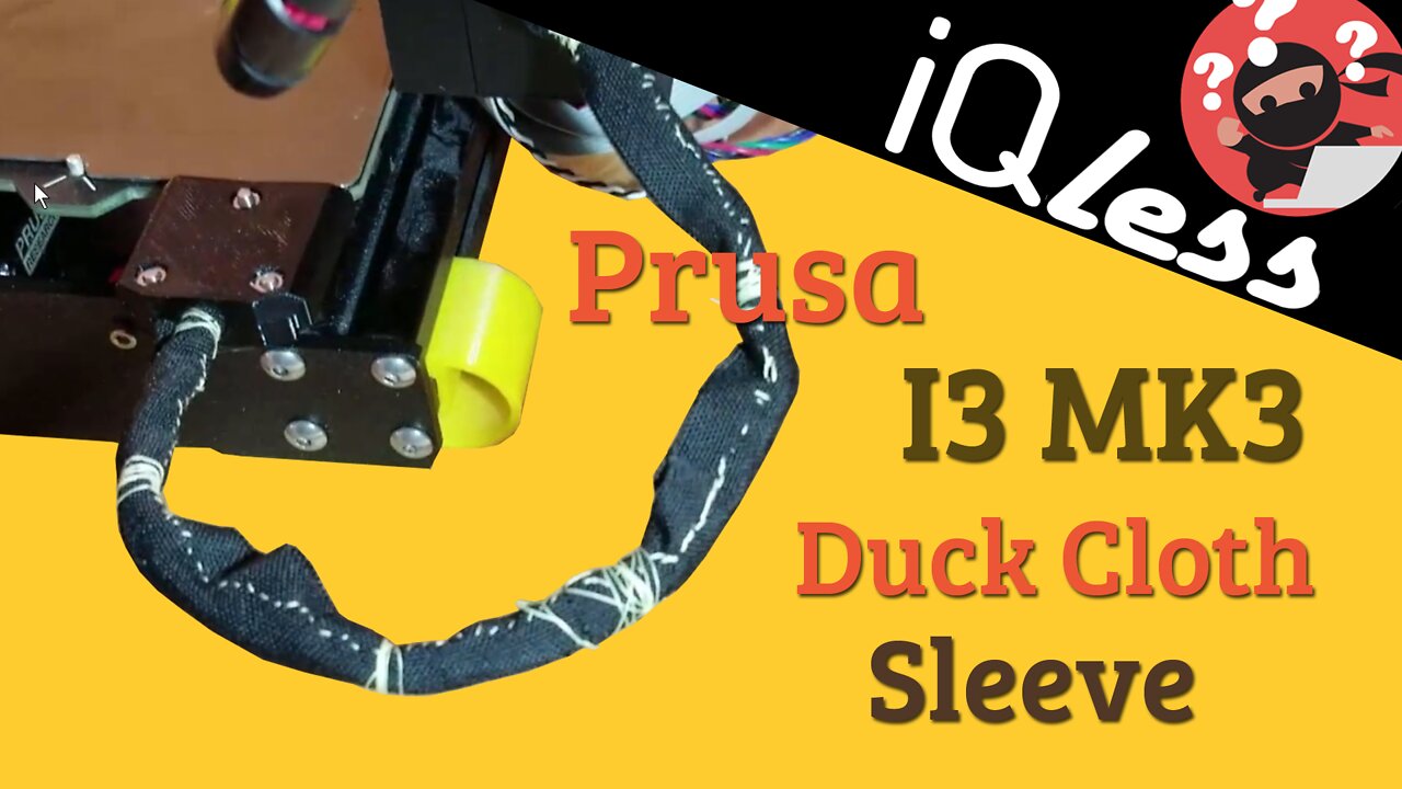 Prusa I3 MK3 Duck Cloth Sleeve