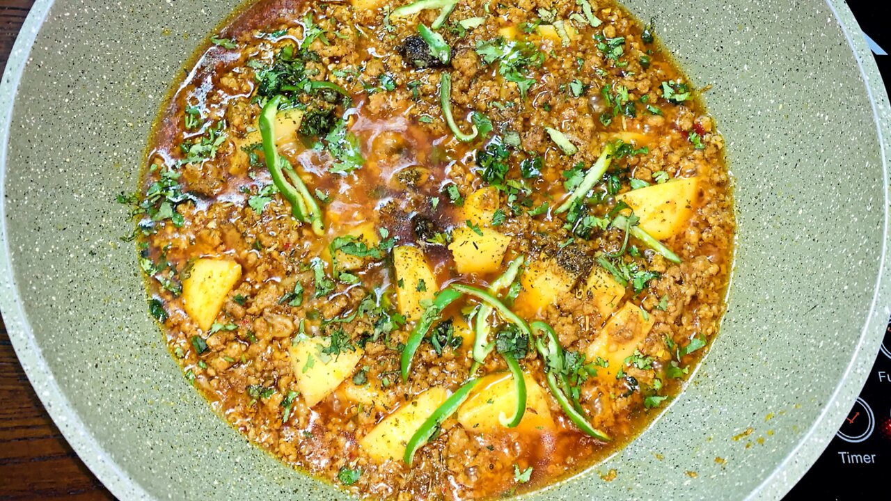 Aloo Keema Recipe