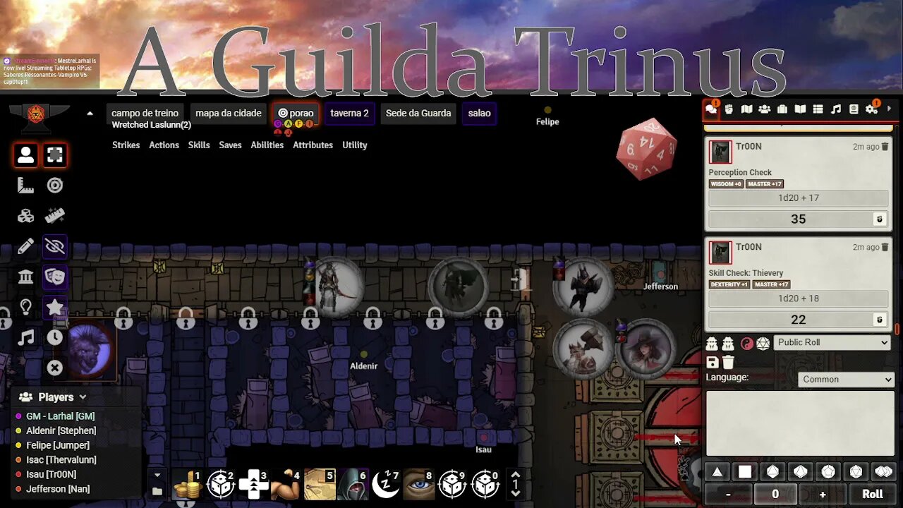 A guilda Trinus- PATHFINDER 2E- CAP01EP07