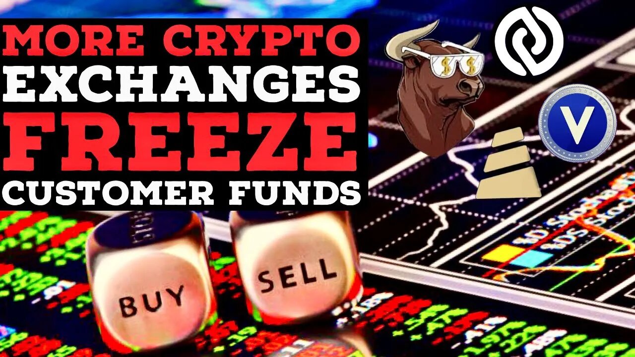 More Crypto Exchanges Freeze Customer Funds - Voyager, Vauld, CoinFLEX and Babel Join the List