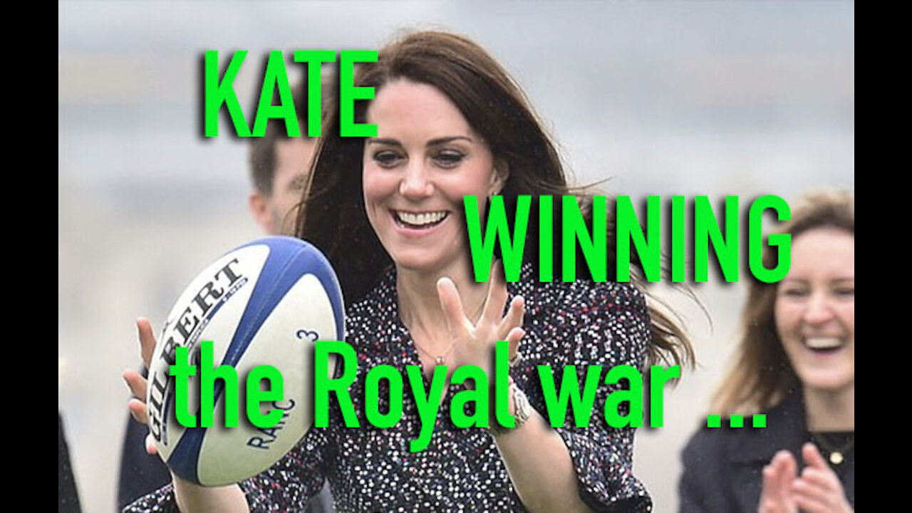 KATE WINNING - EVEN THOUGH HARRY & WIFE SEEM TO BE HELL BENT ON TEARING DOWN ALL THINGS ROYAL.
