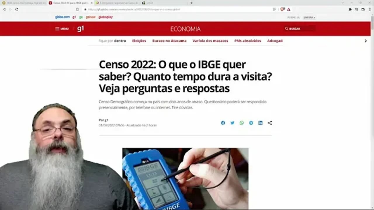 CENSO no BRASIL- GOVERNO obriga você a FORNECER INFORMAÇÕES para ajudar o GOVERNO a te ESCRAVIZAR