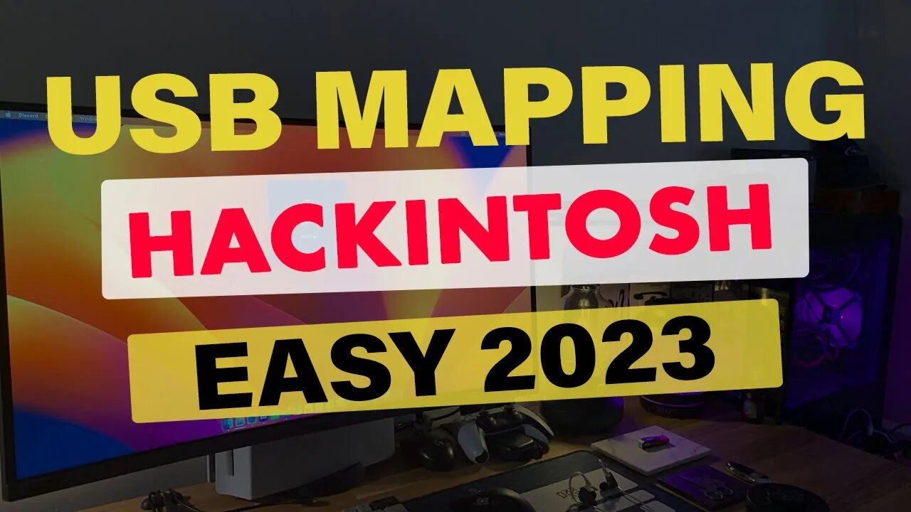 🔥 EASY USB MAPPING / MAPEAMENTO USB FÁCIL #HACKINTOSH 2023 👉 SONOMA, VENTURA, MONTEREY E BIG SUR😱