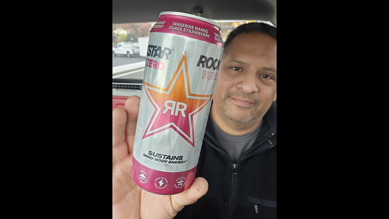 Rockstar Pure Zero Tangerine Mango Guava Strawberry Energy Drink Revisit