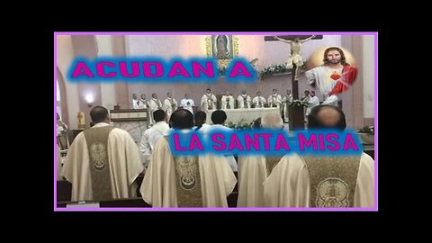 MENSAJE DE JESUCRISTO A VALENTINA PAPAGNA - ACUDAN A LA SANTA MISA