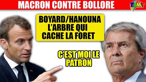 Derrière la guerre FRANCE INTER/HANOUNA, la guerre MACRON/BOLLORE #tpmp #louisboyard #politique