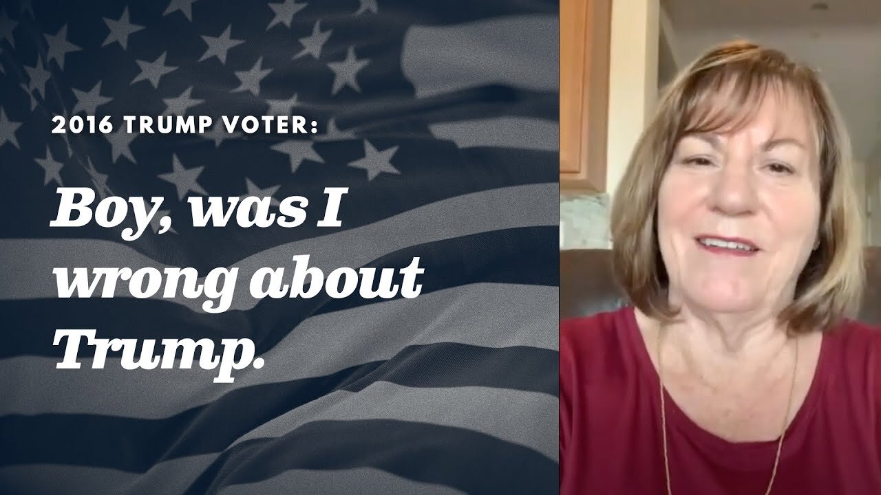 Denise (NV) voted for Trump in 2016, but now she knows what a danger he poses to our country.