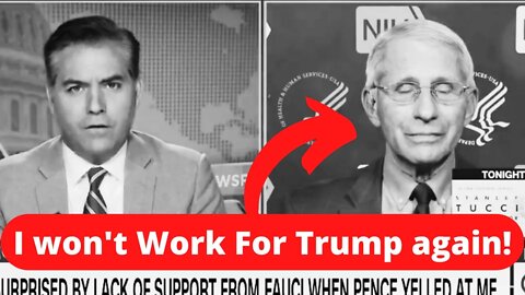 NEW: Fauci says if Trump is reelected, he would not continue to serve as W.H Chief Medical Advisor