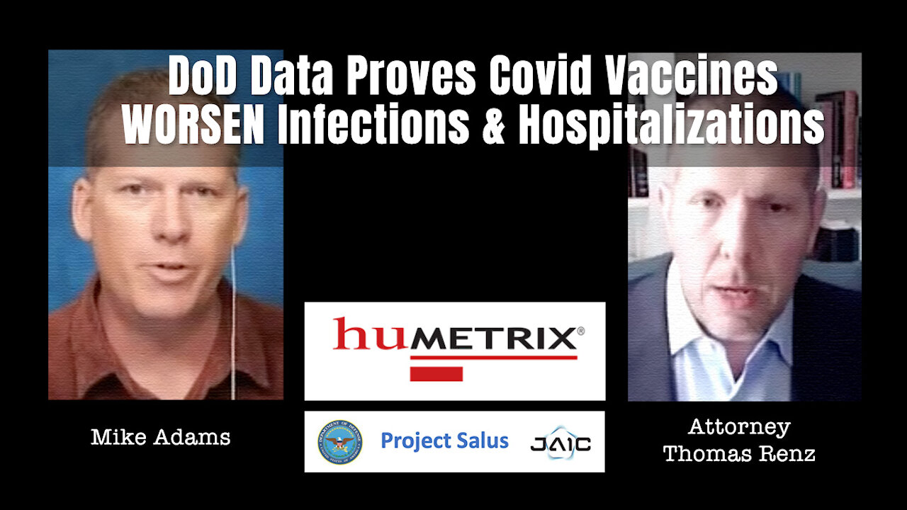 DoD Data Proves Covid Vaccines WORSEN Infections & Hospitalizations