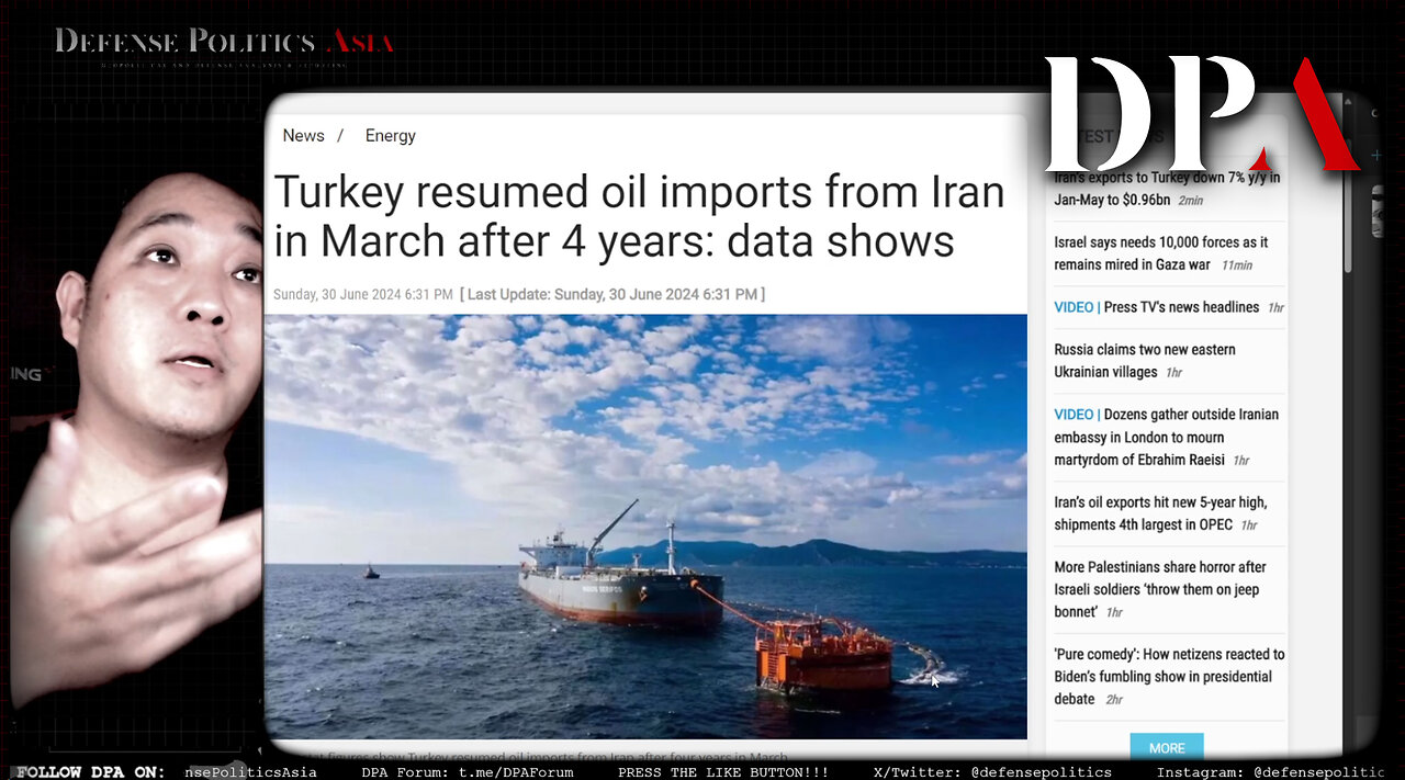 [ Broken News ] Turkey resumed oil imports from Iran (... Poland, Bulgaria and Georgia buying too!)