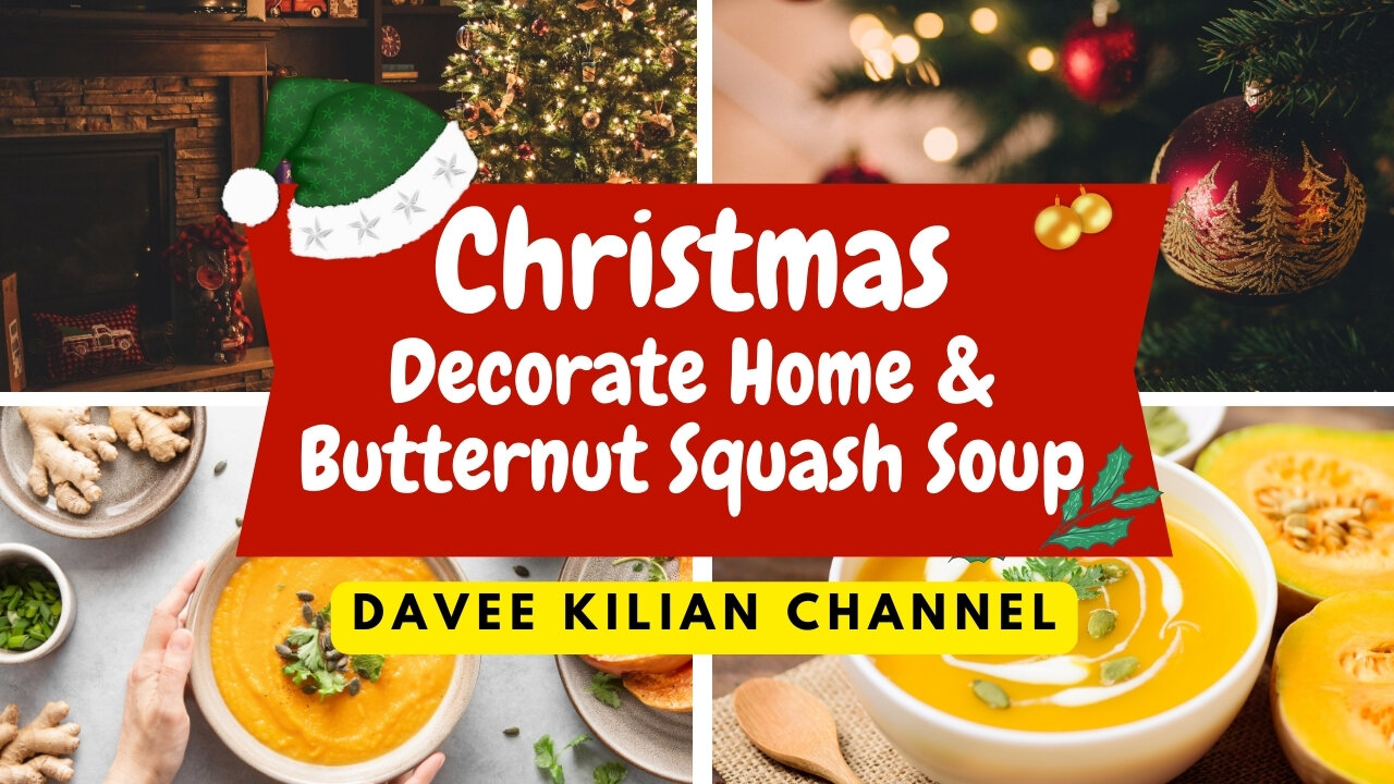 Christmas Decor and Haul featuring Apple-Themed Items and Minimalist Soup Recipes