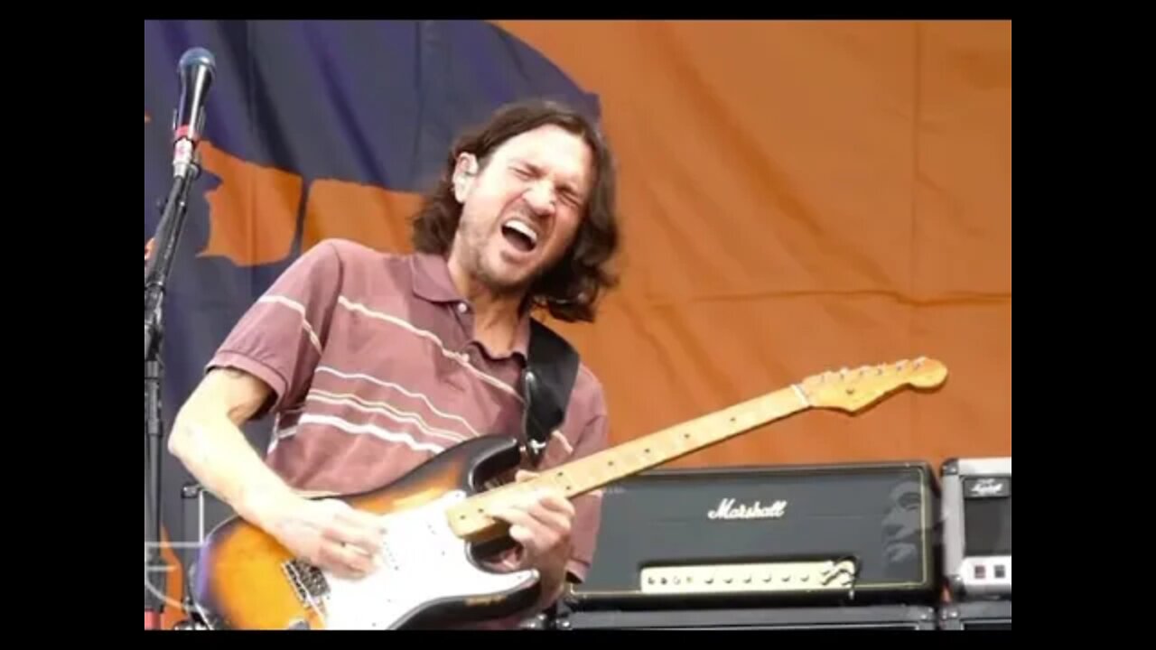 John Frusciante Amazing solo w/ #RedHotChiliPeppers at #Jazzfest22 #IfYouHaveToAsk￼