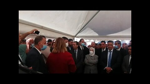 وزير السكن في ولاية قالمة حجر المنقوب