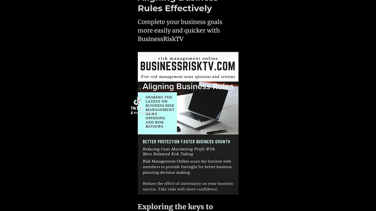 Aligning Business Rules Effectively: Complete your business goals more easily and quicker