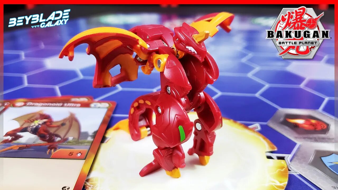 Abrindo e analisando DRAGONOID ULTRA - Bakugan Battle Planet