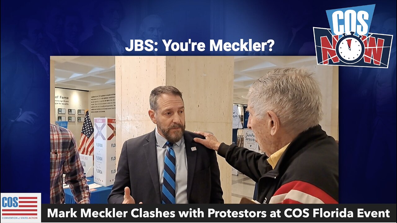 NO FEAR: Mark Meckler Clashes with Protestors at Florida Rally | COS NOW 2024 EP08