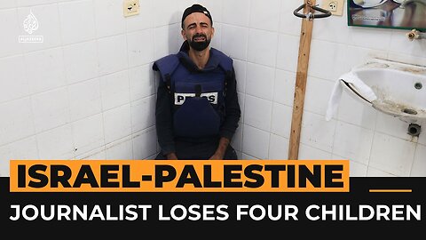 Four children of Gaza cameraman killed in Israeli bombardment | Al Jazeera Newsfeed