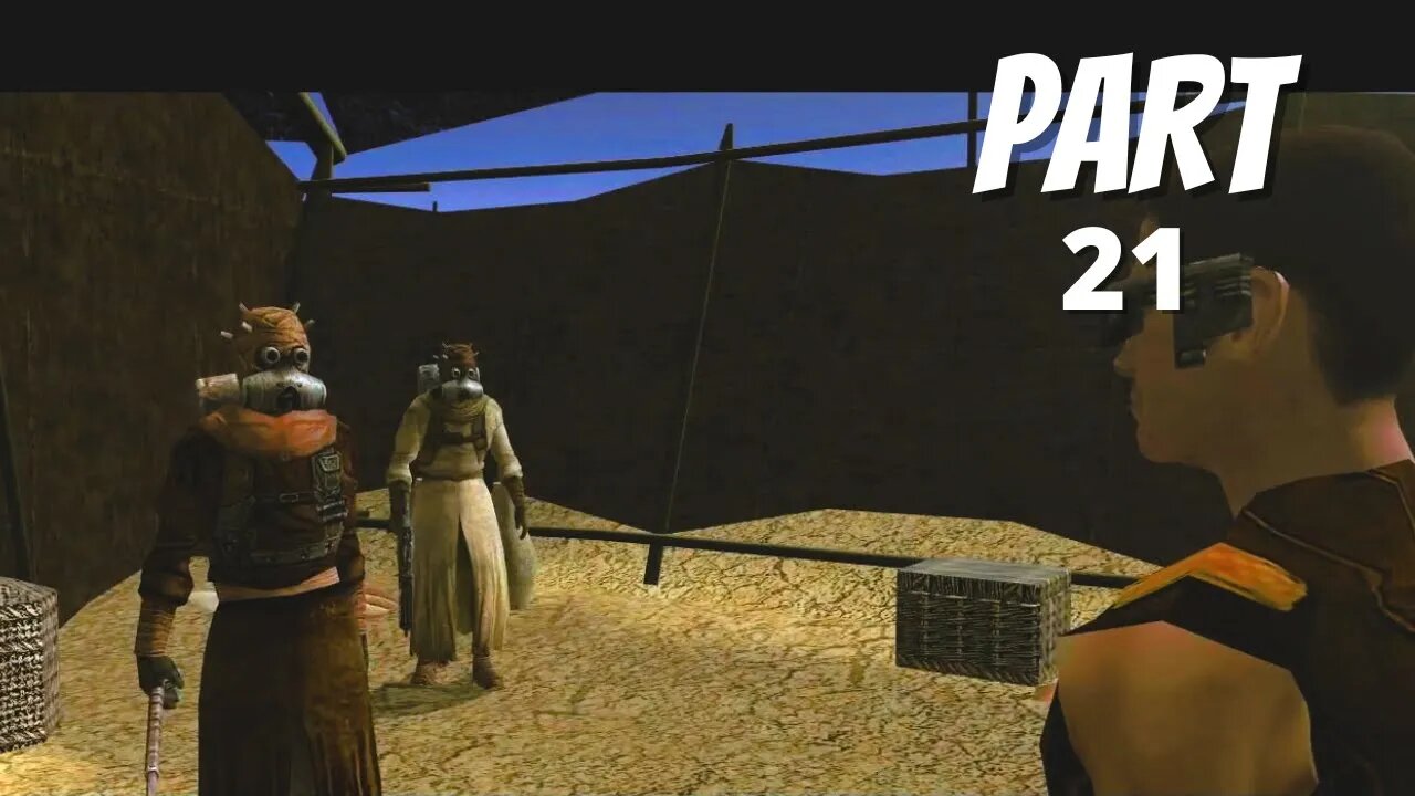 Star Wars: Knights of the Old Republic Part 21 [We meet the sand people's Chieftain]