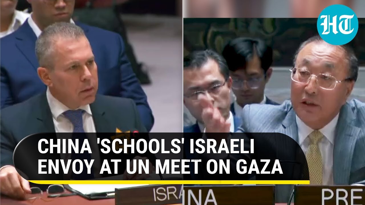 'Show some respect': China UNSC Chair scolds Israel's ambassador over remarks on UN Women